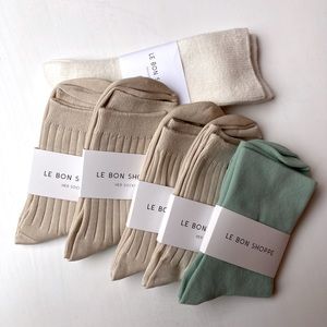 NWT! Pack of 6 Pairs of Le Bon Shoppe Socks
